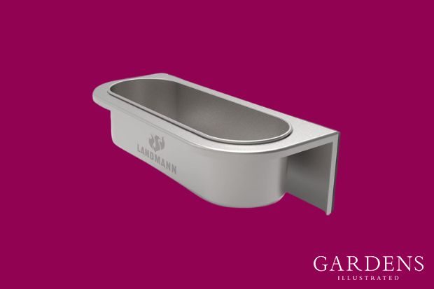 Landmann Magnetic Sauce Holder on a pink background