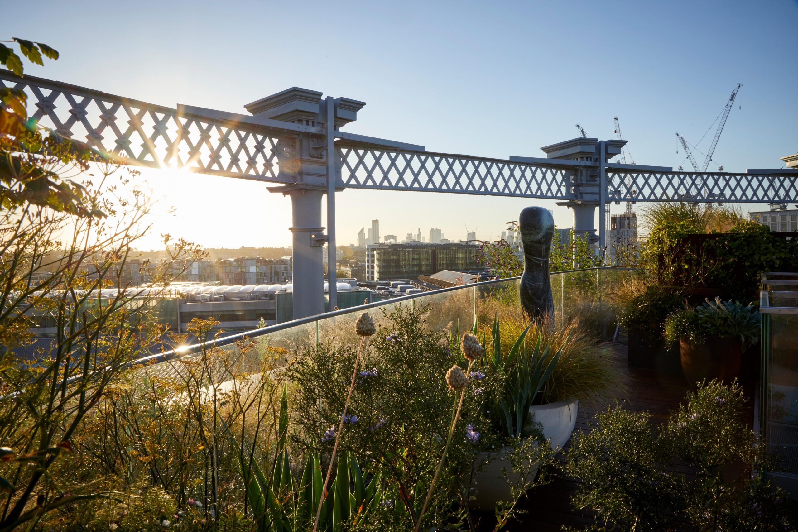 The Gasholder project that shows how much, even small spaces have been greened up.