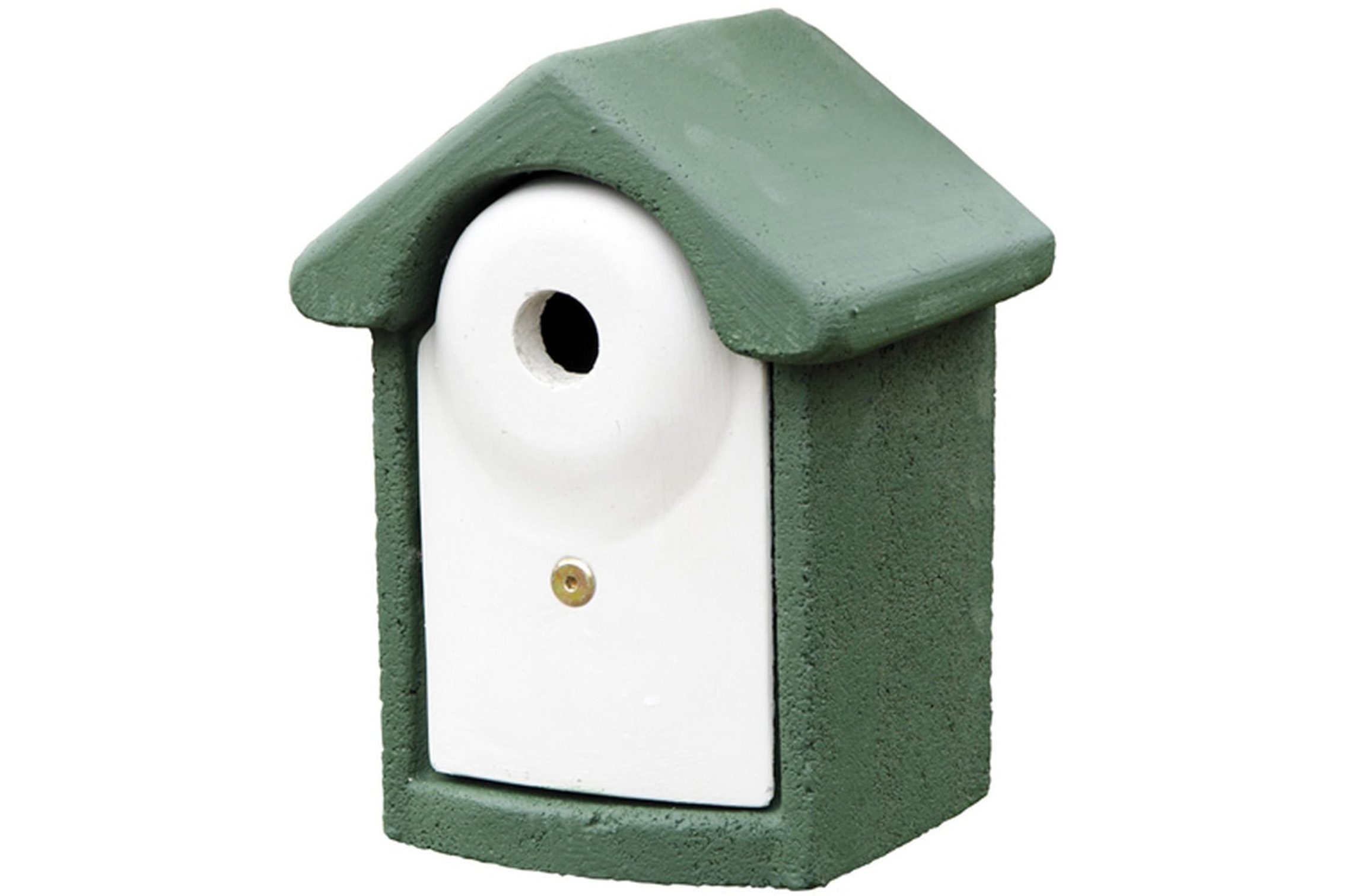 C J Wildlife Woodstone Nest Box on a white background