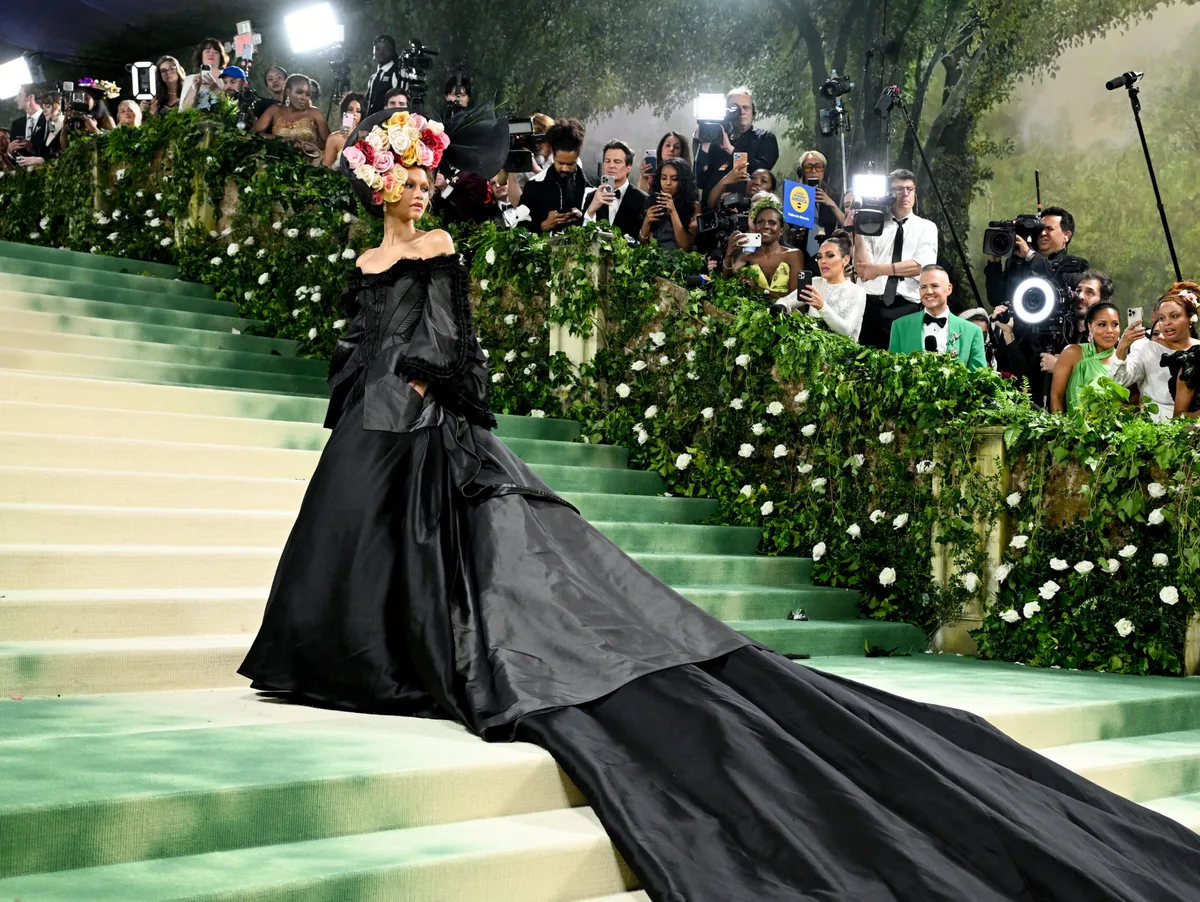 The 2024 Met Gala: "Sleeping Beauties: Reawakening Fashion" - Arrivals Zendaya at the 2024 Met Gala. Photo by Gilbert Flores/Variety via Getty Images