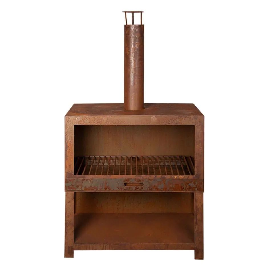 Graham & Green Outdoor heater and wood store