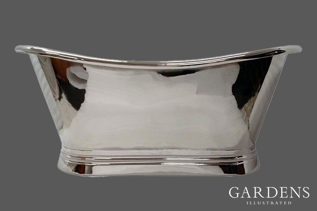 BC Designs Boat Traditional Freestanding Bath on a grey background