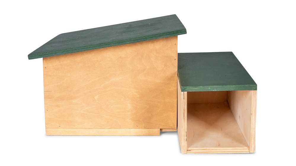 CJ Wildlife hedgehog house on a white background