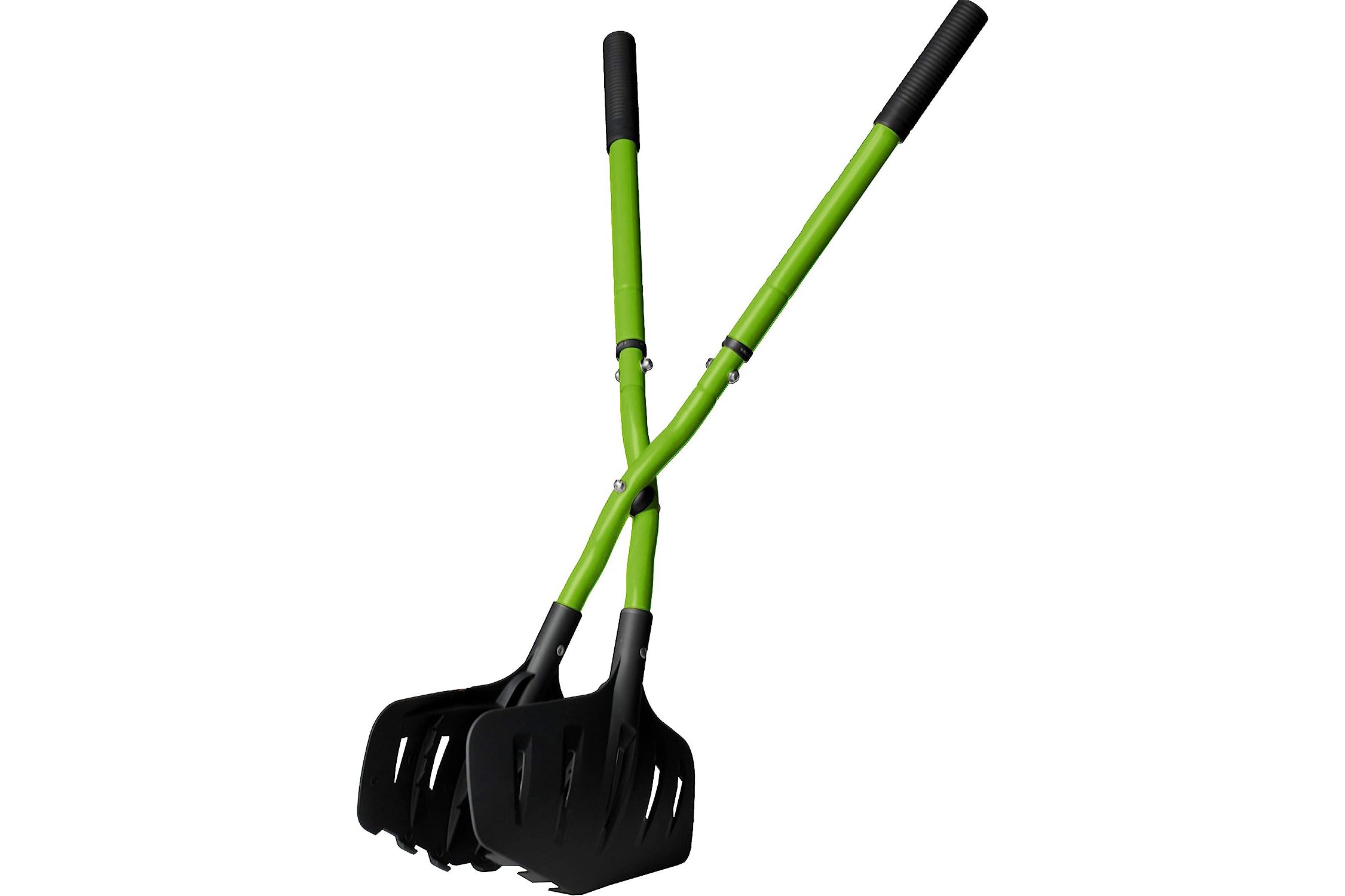 Earthwise Gator Leaf Grabber on a white background
