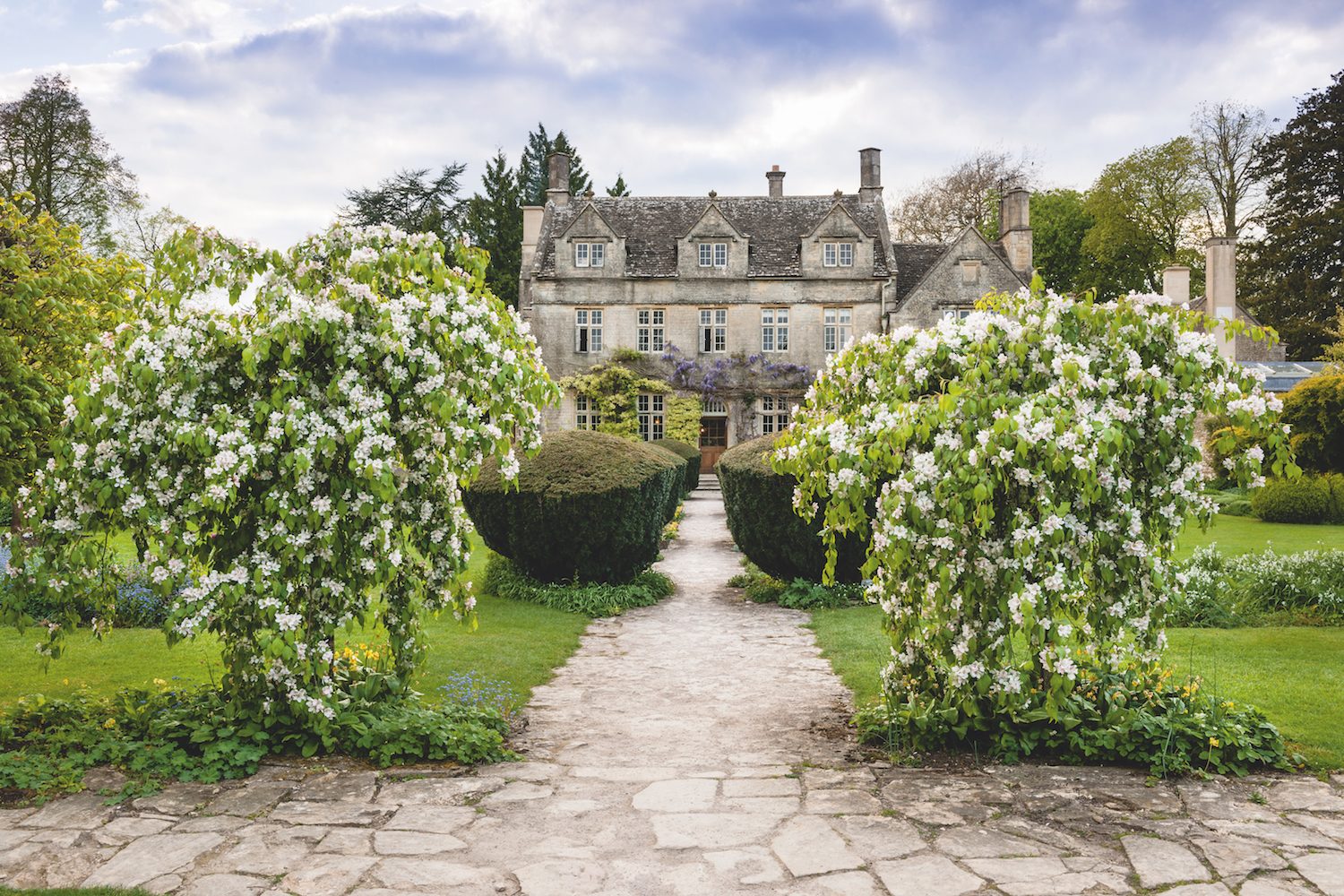 Barnsley House, former home of Rosemary Verey
