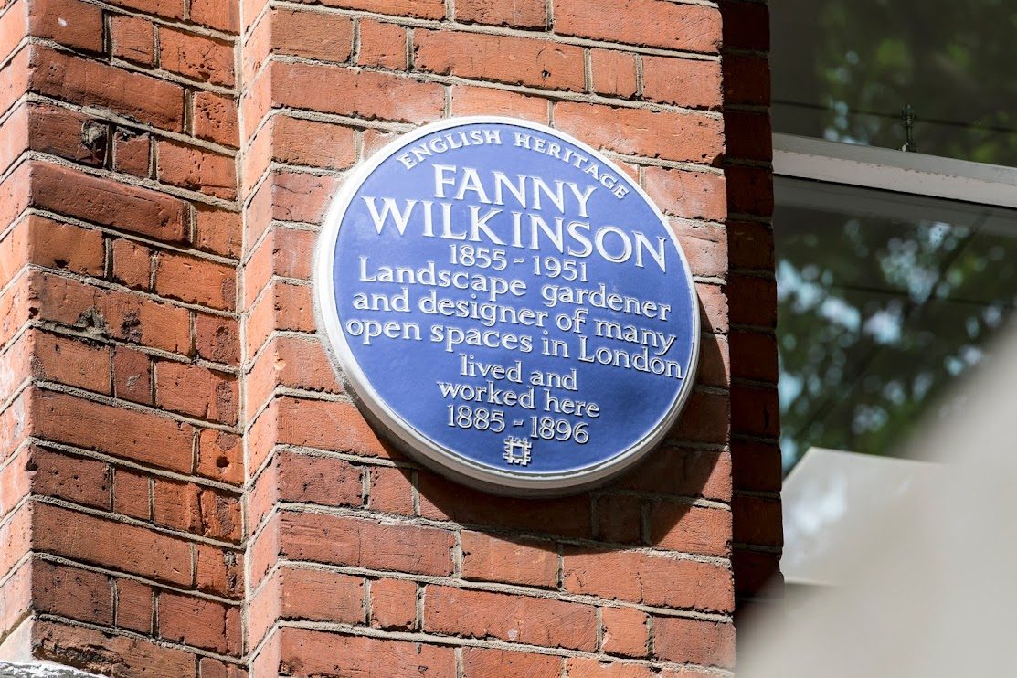 Fanny Wilkinson blue plaque from English Heritage