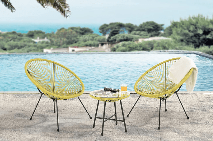 EVRE Goa Acapulco Styled Garden Furniture Set