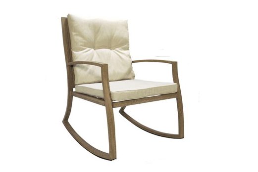 Lyndhurst cream rocking chair