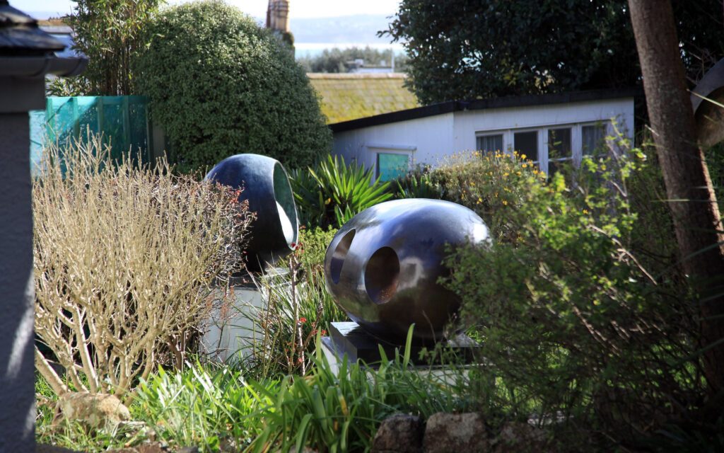 Barbara Hepworth Gallery Sculptures in the garden at The Barbara Hepworth Museum