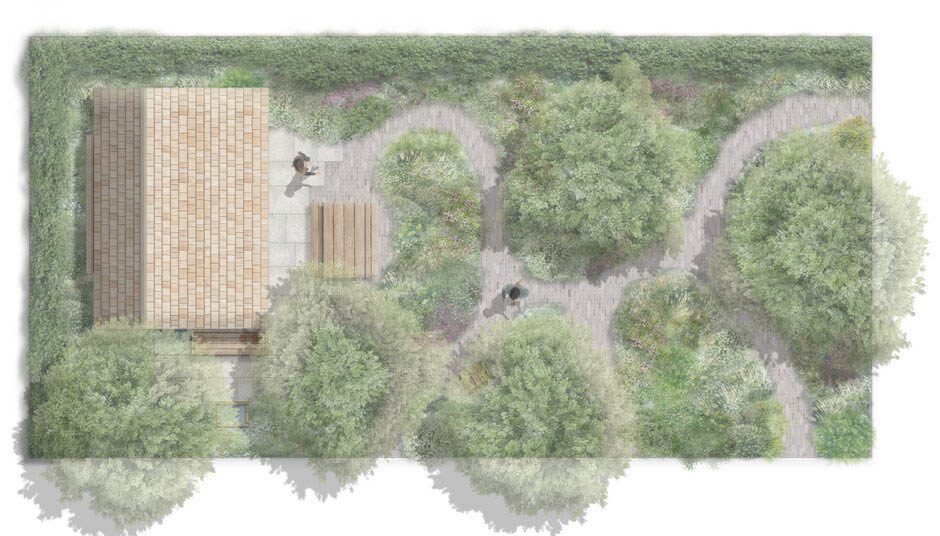 The National Garden Scheme Garden designed by Tom Stuart-Smith