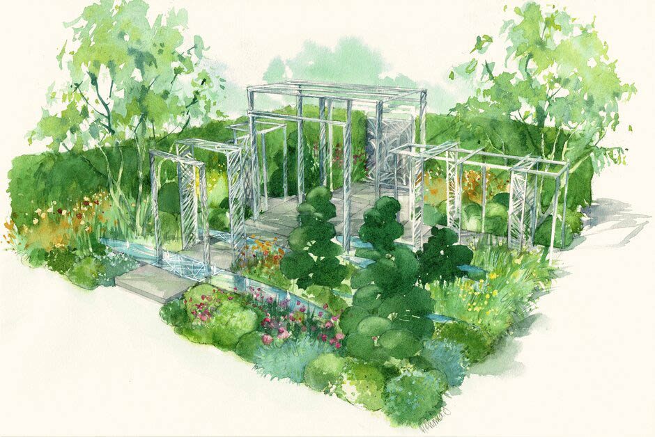 The Boodles National Gallery Garden designed by Catherine MacDonald