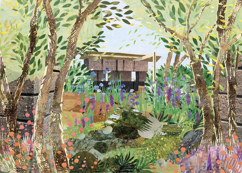 The National Autistic Society Garden designed by Sophie Parmenter and Dido Milne