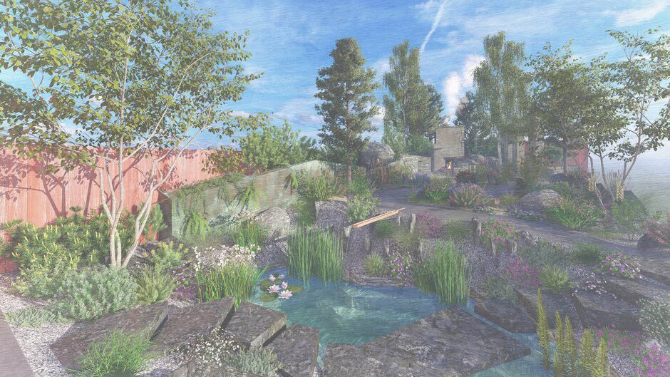 Terrence Higgins Trust Bridge to 2030 Garden designed by Matthew Childs