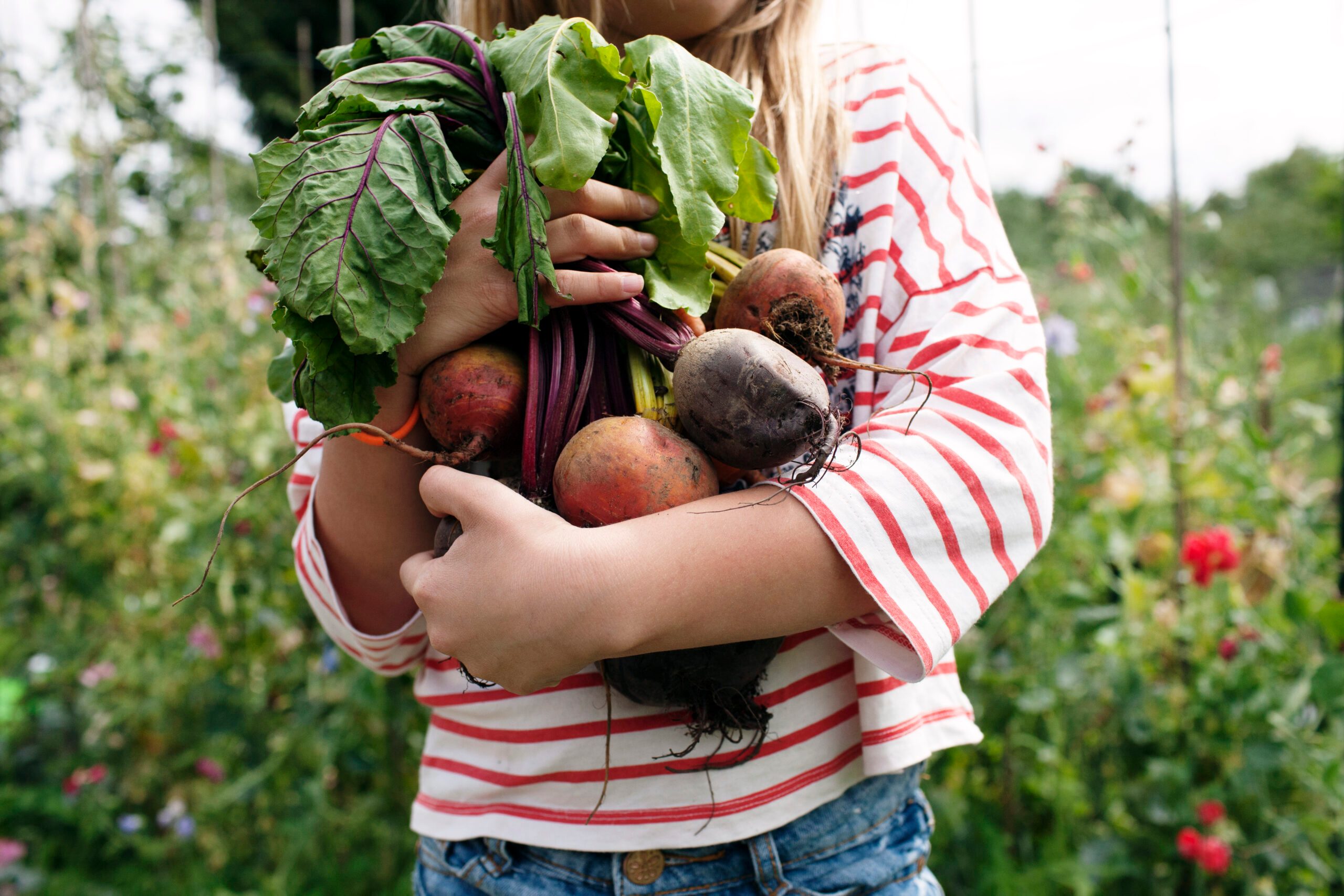 Gardening can be good for children