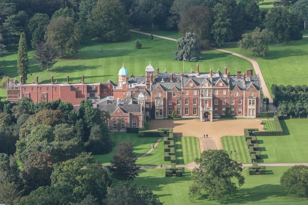 Sandringham Hall in Norfolk