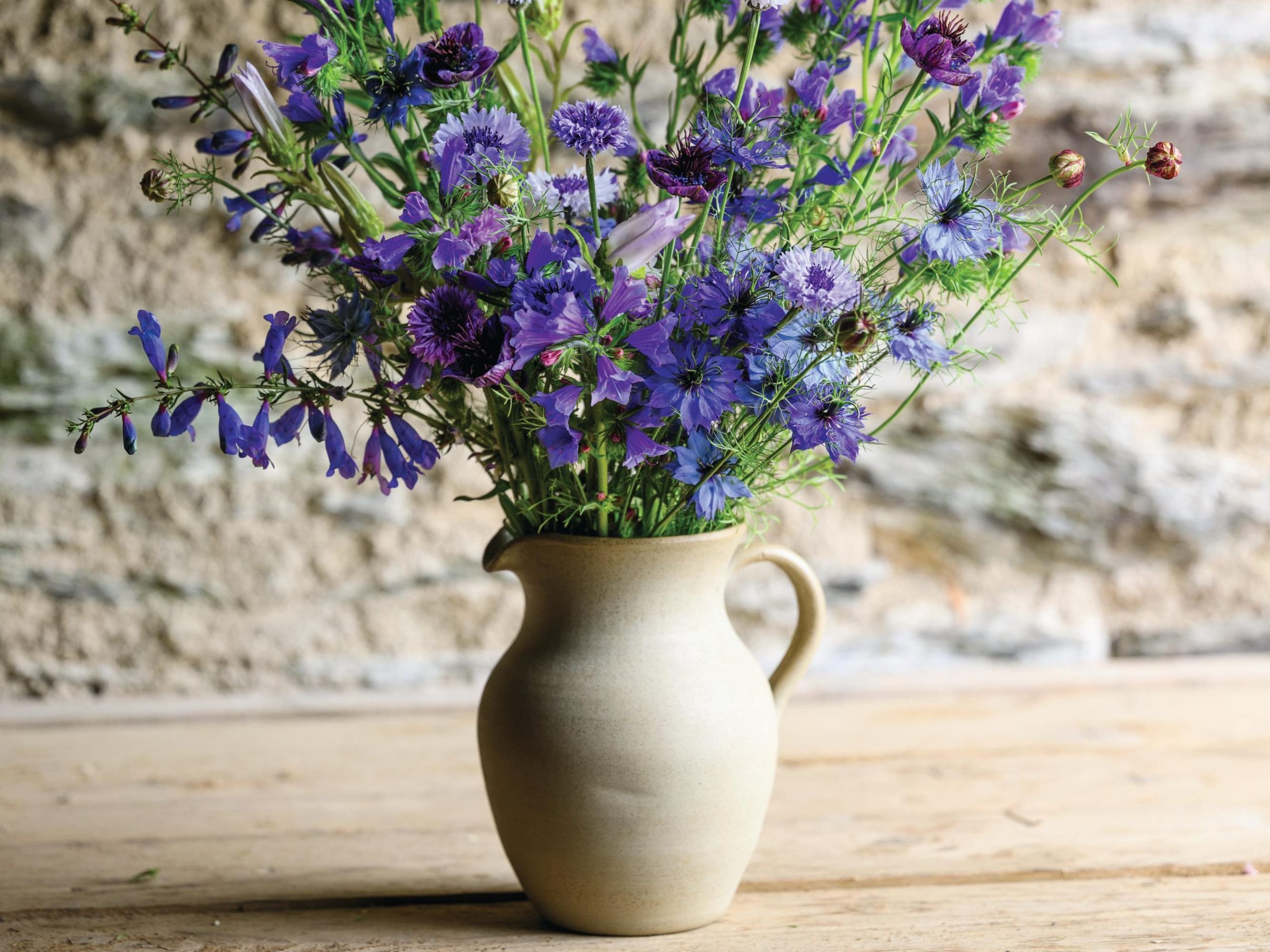 Flowers in jug