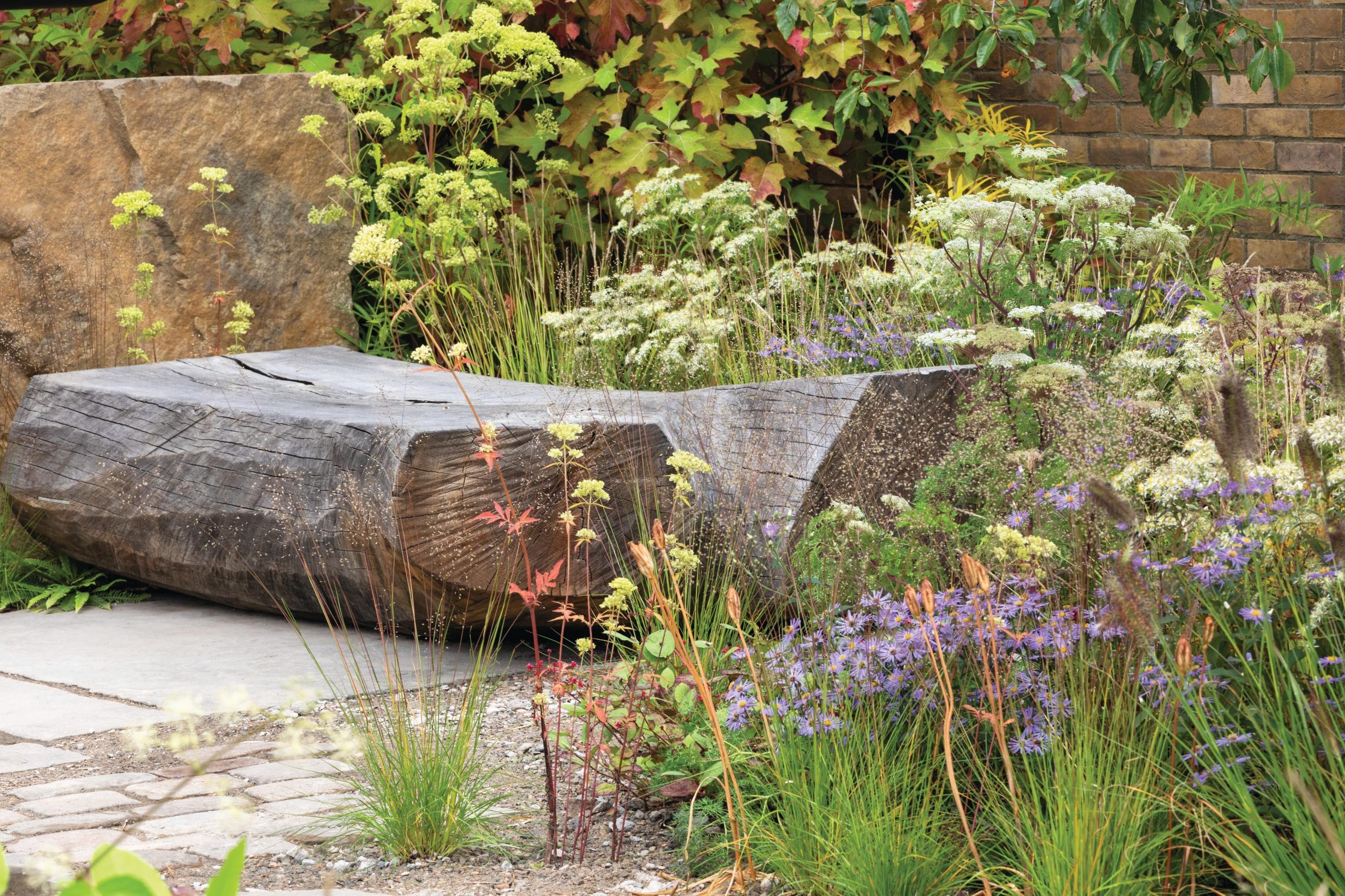 Garden log