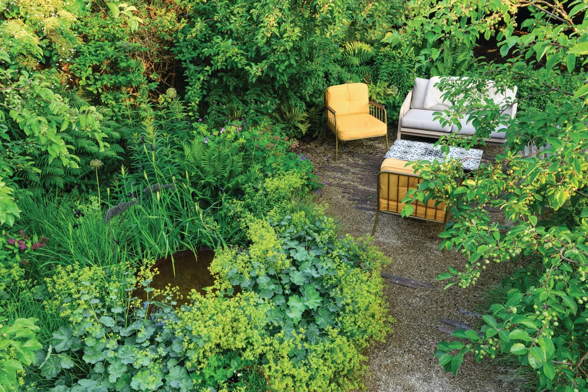 Tabitha Rigden Surrey garden Garden and seating