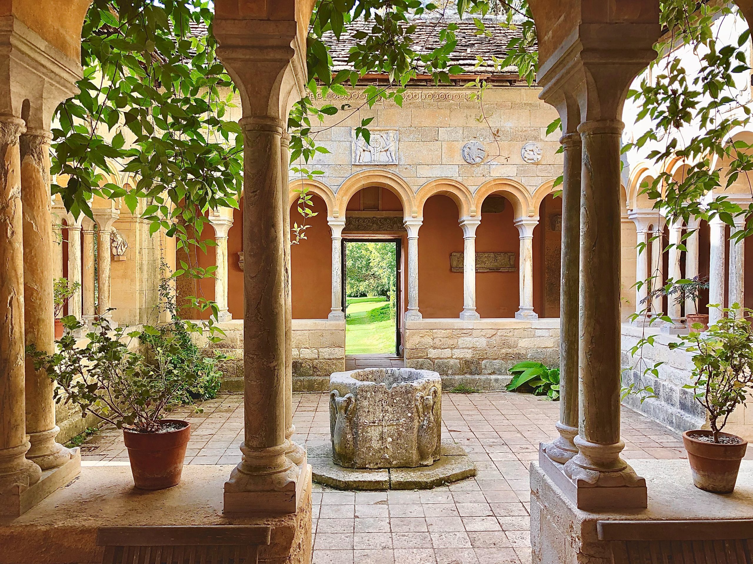 Iford Manor cloisters