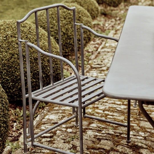 Ludlow Garden Chair on a patio
