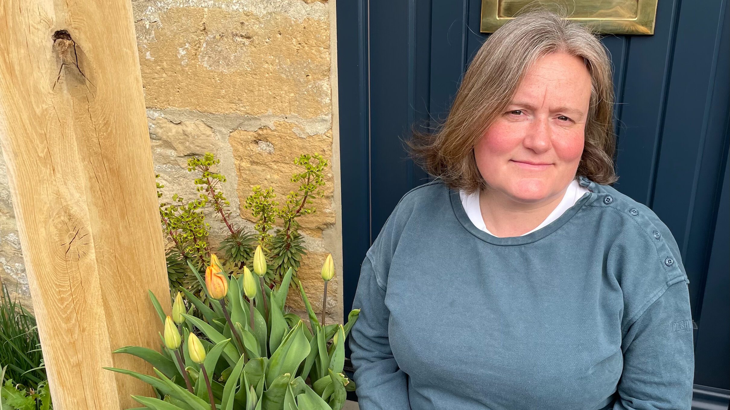 Kate Burtonwood, gardener at Trinity College Cambridge